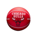 Mini Bola de Basquete Wilson Chicago Bulls Dribbler NAO SE APLICA