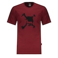 Camiseta Masculino Oakley Heritage Skull VERMELHO