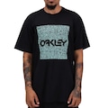 Camiseta Masculino Oakley Coral Organic Square PRETO