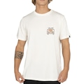 Camiseta Masculina Quiksilver Snake Crest BRANCO