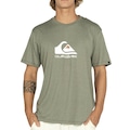 Camiseta Masculina Quiksilver Full Logo VERDE ESCURO
