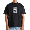 Camiseta Masculina Volcom Comfort Stone Face PRETO