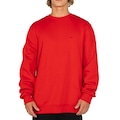 Blusão de Moletom Masculino Quiksilver Careca Embroidery VERMELHO