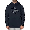 Blusão de Moletom Masculino Quiksilver New Tour PRETO
