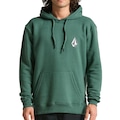 Blusão de Moletom Masculino Volcom Iconic Stone VERDE ESCURO
