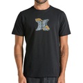 Camiseta Masculina Hurley Icon Monster PRETO