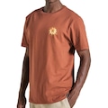 Camiseta Masculina Hurley Cave MARROM