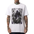Camiseta Masculina MCD Quinta Trombeta Gafanhot BRANCO