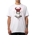 Camiseta Masculina MCD Anjo e Demonio BRANCO