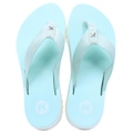 Chinelo Kenner Kyra Essence Pro Flatform Feminino AZUL/BRANCO