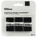 Overgrip Wilson Profile Padel com 03 Unidades PRETO