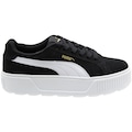 Tênis Feminino Casual Puma Karmen SD BDP Sola Alta Grossa PRETO