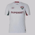 Camisa Umbro Fluminense II 2025 Com Número BRANCO