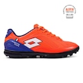 Chuteira de Society Adulto Lotto Maestro Futura B700 LARANJA CLA/AZUL ESC