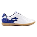 Chuteira de Futsal Adulto Lotto Maestro Futura B700 BRANCO/MARINHO/ROYAL