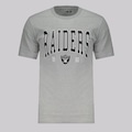 Camiseta Masculina New Era NFL Las Vegas Raiders Core I CINZA
