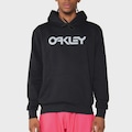 Blusão de Moletom Canguru Masculina Oakley B1B Hoodie Blackout PRETO
