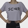 Blusa Cropped Feminina de Dança Ritmus Scar ROXO CLARO