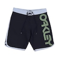 Bermuda Oakley Curve Color Boardshorts Masculina PRETO