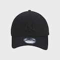 Boné Adulto New Era 9TWENTY New York Yankees Aba Curva PRETO