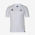 Camisa do Santos Umbro 2025 Polo Viagem Masculina BRANCO
