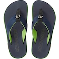 Chinelo Kenner Kivah Unissex AZUL/VERDE CLA