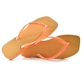 Chinelo Havaianas Slim Square Sparkle Feminino LARANJA