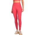 Legging Alto Giro Recortes Feminina VERMELHO