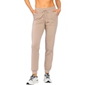 Calça Run More Jogger Térmica Leve Feminina BEGE