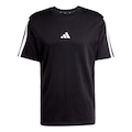 Camiseta Adidas MC 3 Stripes Masculina PRETO/BRANCO
