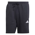Shorts Adidas 3 Stripes French Terry Masculina PRETO/BRANCO