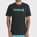Camiseta Masculina Hurley Solid PRETO/AZUL