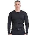 Camiseta Masculina Invictus Manga Longa Segunda Pele Shade PRETO