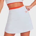 Short Saia Feminino Caju Brasil Silk BRANCO