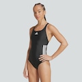Maiô Adulto adidas Três Listras Feminino PRETO