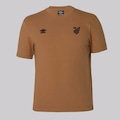 Camisa do Athletico Paranaense Umbro Concentração 2025 Masculina BEGE