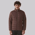 Jaqueta Masculina Fila Touch Light sem Capuz MARROM