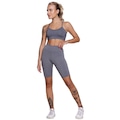 Conjunto Bermuda Ciclista e Top Alça Fina Vekyo Feminino CINZA