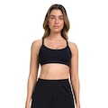Top Alto Giro Elástico Personalizado Feminino PRETO
