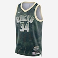 Camiseta Regata Nike NBA Giannis Antetokounmpo Milwaukee Bucks 2025/26 Select Series Masculina VERDE