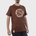 Camiseta Ecko Circle Graph Masculina MARROM