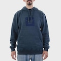 Blusão de Moletom Masculino Hang Loose Squared Logo AZUL ESCURO
