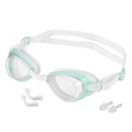 Óculos de Natação Adulto Poker Huron Ultra BRANCO/VERDE CLA