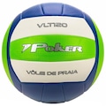 Bola de Vôlei de Praia Poker Training VLT 120 II VERDE/AZUL