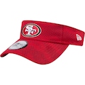 Viseira New Era San Francisco 49ers NFL Sideline 24-25 VERMELHO