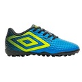 Chuteira Society Infantil Umbro Warskin AZUL