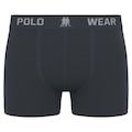 Cueca Boxer Polo Wear Masculina CINZA