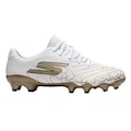 Chuteira de Campo Adulto Skechers SKX 1.5 Gold FG BRANCO