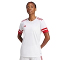 Camiseta adidas Squadra 25 Feminina BRANCO