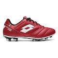 Chuteira de Futebol de Campo Masculino Lotto Stadio Classic B700 VERMELHO/BRANCO